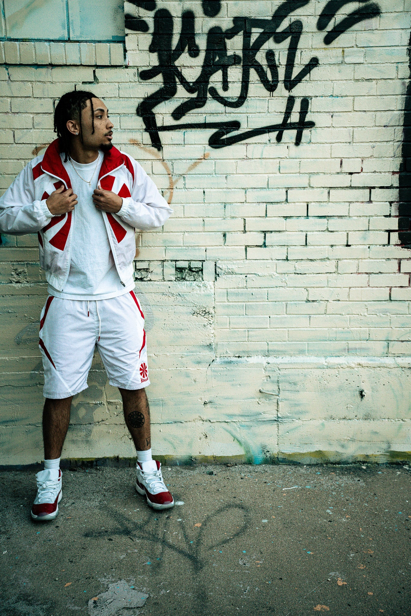 Red and White Trax Set
