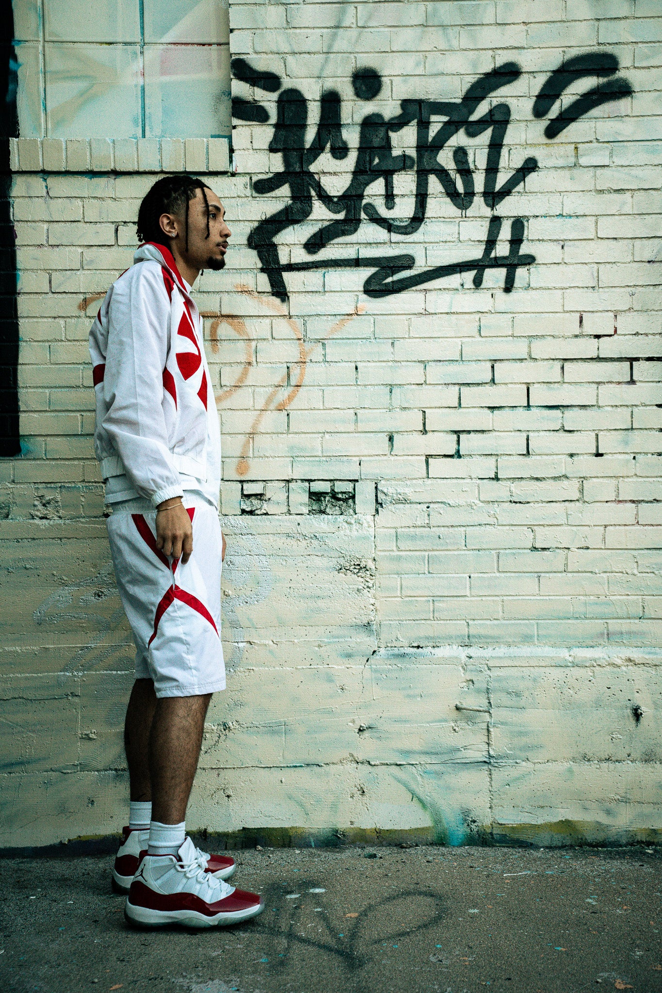 Red and White Trax Set