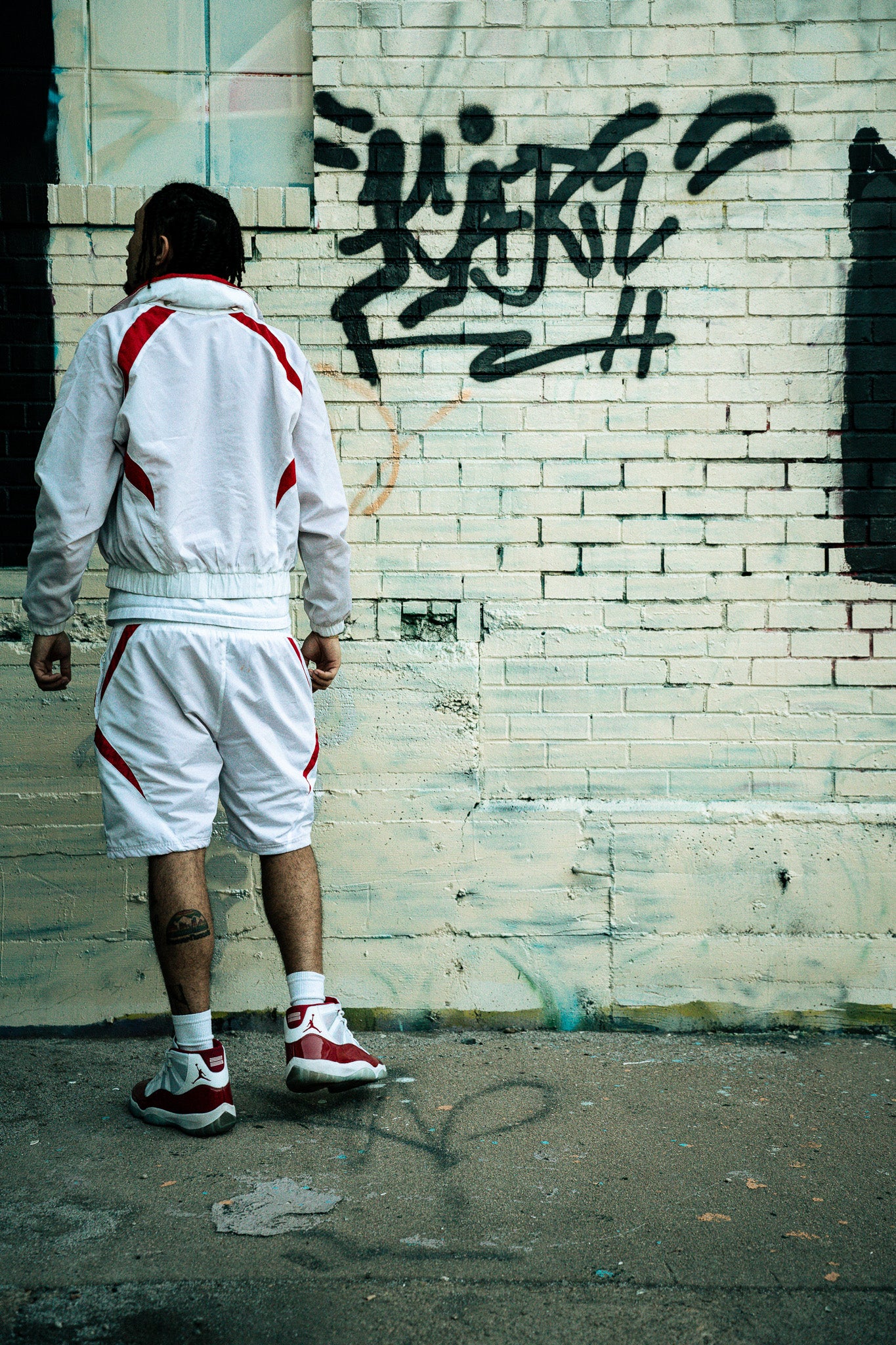 Red and White Trax Set