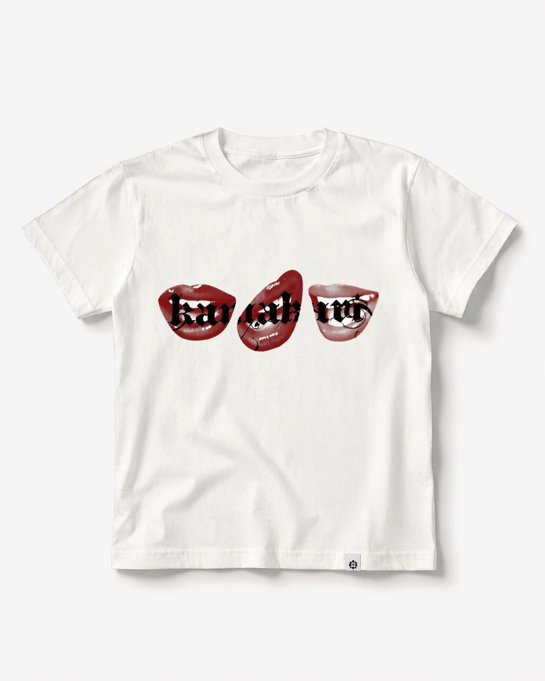 White Kar! Kiss Tee