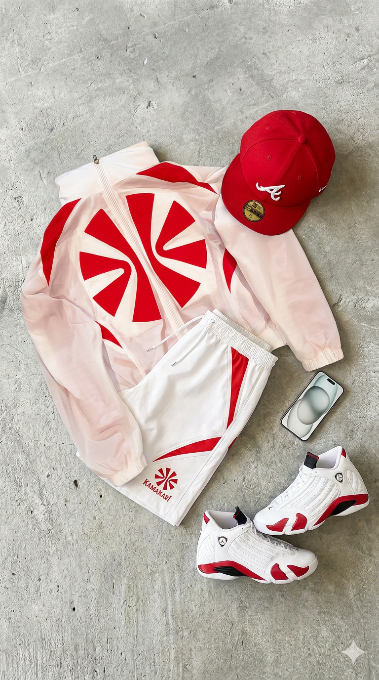 Red and White Trax Set